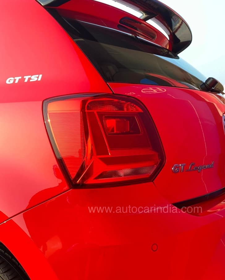 VW Polo Legend Edition taillamp.